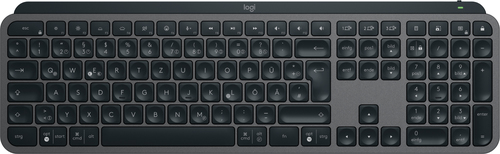 Logitech MX Keys S Tastatur RF Wireless + Bluetooth QWERTZ Deutsch Graphit (Graphit)