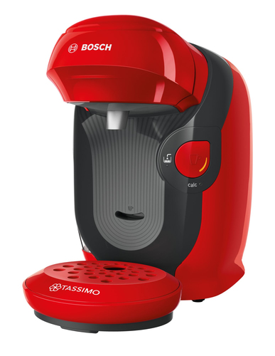 Bosch Tassimo Style TAS1103 Kaffeemaschine Vollautomatisch Pad-Kaffeemaschine 0,7 l (Rot)