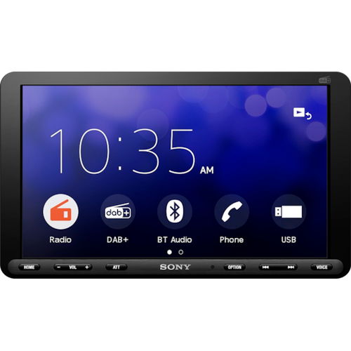 Sony XAV-AX8050ANT Auto Media-Receiver Schwarz Bluetooth (Schwarz)