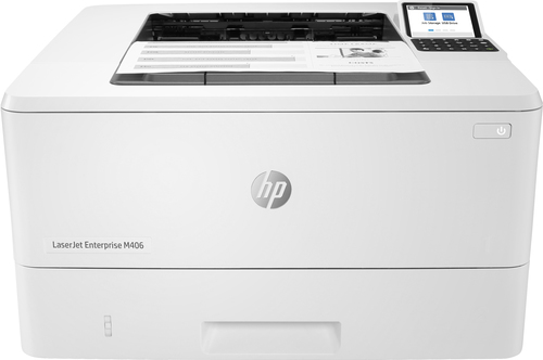 HP LaserJet Enterprise M406dn, Drucken, Kompakte Gr&ouml;&szlig;e; Hohe Sicherheit; Beidseitiger Druck; Energieeffizient; Drucken &uuml;ber den USB-Anschluss vorn