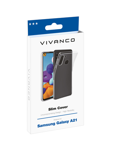 Vivanco Super Slim Handy-Schutzhülle 16,5 cm (6.5 Zoll) Cover Transparent