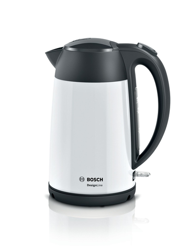 Bosch TWK3P421 Wasserkocher 1,7 l 2400 W Schwarz, Weiß (Schwarz, Weiß)