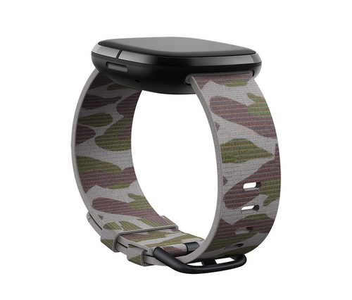 Fitbit FB174WBGNS Smartwatch-Zubehör Band Camouflage Aluminium, Synthetisch