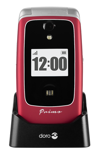Doro Primo 418 7,11 cm (2.8 Zoll) 110 g Rot Kamera-Handy (Rot)