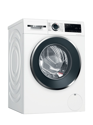 Bosch Serie 6 WNG24440 Waschtrockner Freistehend Frontlader Weiß E (Weiß)