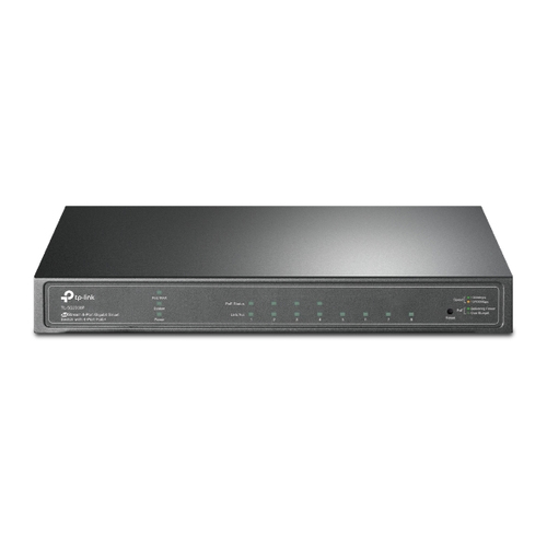 TP-Link TL-SG2008P Netzwerk-Switch Managed Gigabit Ethernet (10/100/1000) Power over Ethernet (PoE) Schwarz