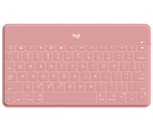 Logitech Keys-To-Go Pink Bluetooth Deutsch (Pink)