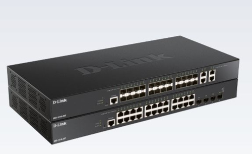 D-Link DXS-1210-28T Netzwerk-Switch Managed 10G Ethernet (100/1000/10000) 1U Schwarz