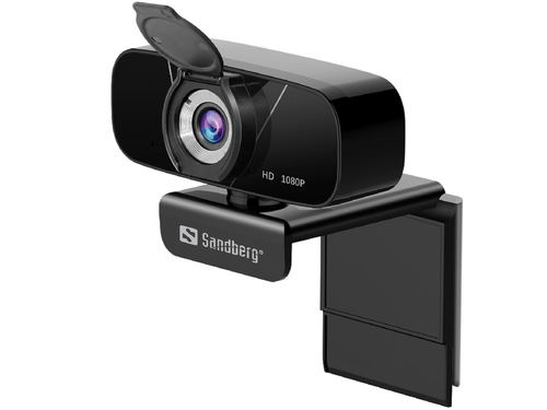 Sandberg 134-15 Webcam 2 MP 1920 x 1080 Pixel USB 2.0 Schwarz