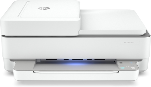 HP ENVY 6420e All-in-One-Drucker, Zu Hause, Drucken, Kopieren, Scannen, mobiler Faxversand (Weiß)