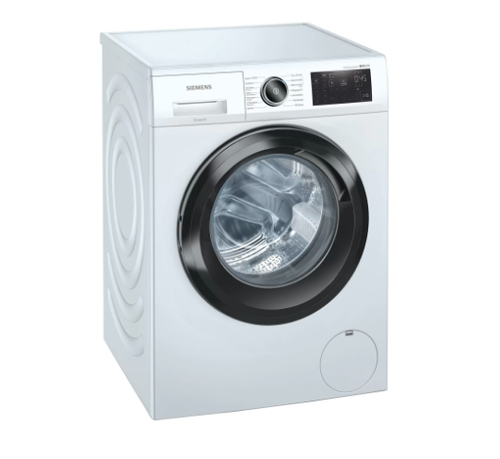 Siemens iQ500 WM14URFCB Waschmaschine Frontlader 9 kg 1400 RPM C Schwarz, Weiß (Schwarz, Weiß)