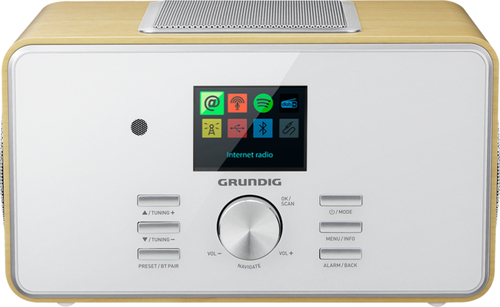 Grundig DTR 6000 X Tragbar Analog & Digital Eiche, Weiß (Eiche, Weiß)