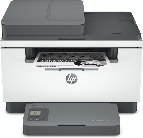 HP LaserJet MFP M234sdw Drucker, Drucken, Kopieren, Scannen, Wireless; Dokumentenzuführung; Beidseitiger Druck; Scannen an E-Mail (Grau, Weiß)