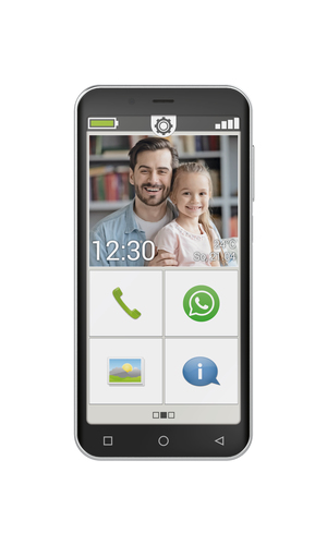 Emporia SMART 4 12,7 cm (5 Zoll) Single SIM Android 10.0 4G USB Typ-C 3 GB 32 GB 2500 mAh Schwarz