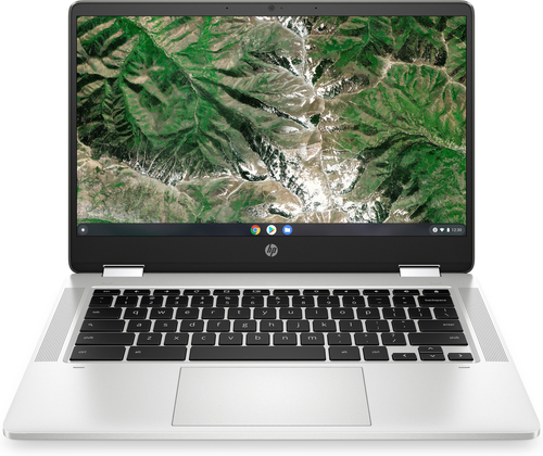 HP Chromebook x360 14a-ca0312ng (Silber)