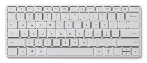 Microsoft Designer Compact Tastatur Bluetooth QWERTZ Deutsch Weiß