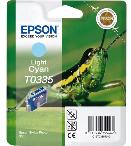 Epson Singlepack Light Cyan T0335