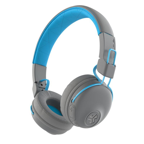 JLab Studio Wireless On-Ear Kopfhörer Verkabelt & Kabellos Kopfband Calls/Music Bluetooth Blau, Grau