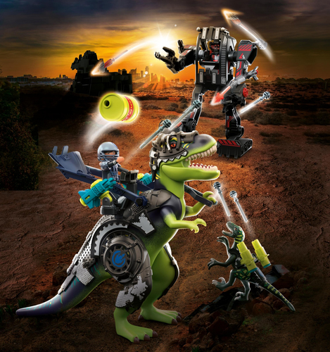 Playmobil T-Rex: Gefecht der Giganten (Mehrfarbig)