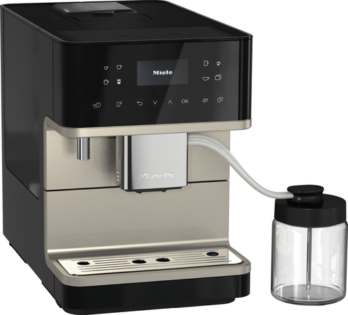 Miele CM 6360 MilkPerfection Kombi-Kaffeemaschine 1,8 l (Schwarz, Stahl)