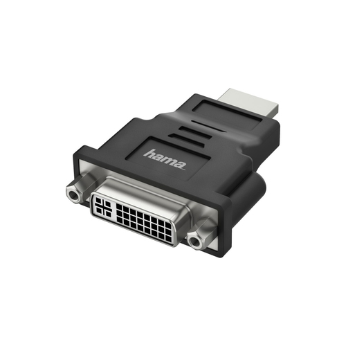 Hama 00200339 Videokabel-Adapter HDMI Typ A (Standard) DVI-I Schwarz