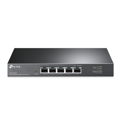 TP-Link TL-SG105-M2 Netzwerk-Switch Unmanaged Gigabit Ethernet (10/100/1000) Schwarz