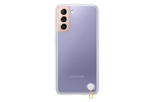Samsung EF-GG991 Handy-Schutzhülle 15,8 cm (6.2 Zoll) Cover Transparent, Weiß (Transparent, Weiß)