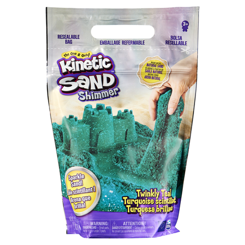 Kinetic Sand Schimmersand Petrol, 907 g