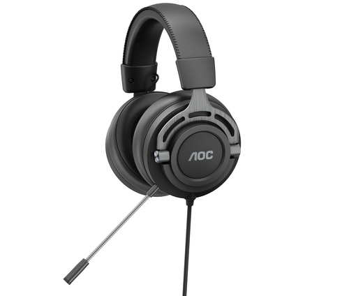 AOC GH200 Kopfh&ouml;rer & Headset Verkabelt Kopfband Gaming Schwarz