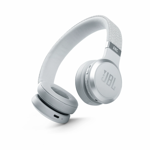 JBL LIVE 460NC Kopfhörer Verkabelt & Kabellos Kopfband Calls/Music USB Typ-C Bluetooth Weiß