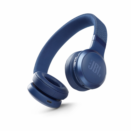 JBL LIVE 460NC Kopfhörer Verkabelt & Kabellos Kopfband Calls/Music USB Typ-C Bluetooth Blau