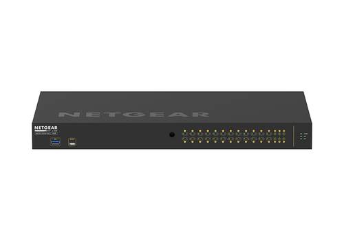 NETGEAR GSM4230P-100EUS Netzwerk-Switch Managed Gigabit Ethernet (10/100/1000) Power over Ethernet (PoE) 1U Schwarz