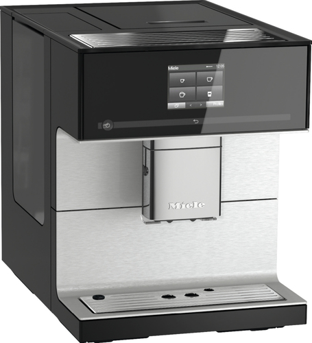 Miele CM 7350 CoffeePassion Vollautomatisch Kombi-Kaffeemaschine 2,2 l (Schwarz, Silber)