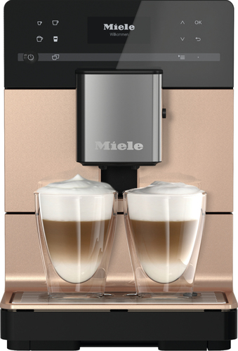 Miele CM 5510 Silence Vollautomatisch Kombi-Kaffeemaschine 1,3 l (Schwarz, Roségold, Silber)