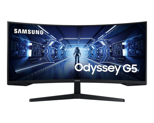 Samsung Odyssey C34G55TWWR 86,4 cm (34 Zoll) 3440 x 1440 Pixel UltraWide Quad HD LED Schwarz (Schwarz)