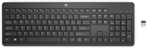 HP 230 Wireless-Tastatur (Schwarz)