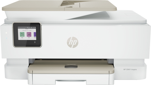 HP ENVY Inspire 7920e All-in-One-Drucker, Farbe, Druker für Zu Hause, Drucken, Kopieren, Scannen, Wireless; Mit Instant Ink kompatibel; Drucken vom Smartphone oder Tablet; Beidseitiger Druck (Weiß)