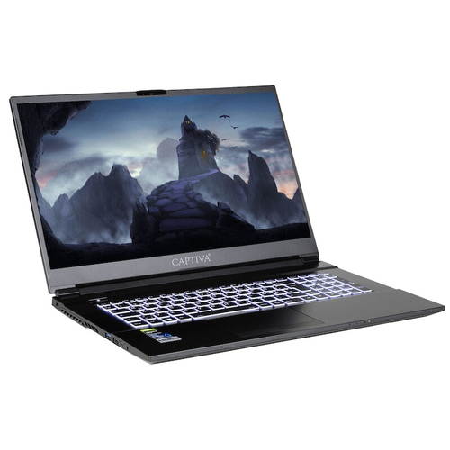 Captiva I60-242 Notebook 43,9 cm (17.3 Zoll) Full HD Intel&reg; Core&trade; i5 Prozessoren der 10. Generation 16 GB DDR4-SDRAM 1000 GB SSD NVIDIA GeForce RTX 3060 Wi-Fi 5 (802.11ac) Windows 10 Home Schwarz