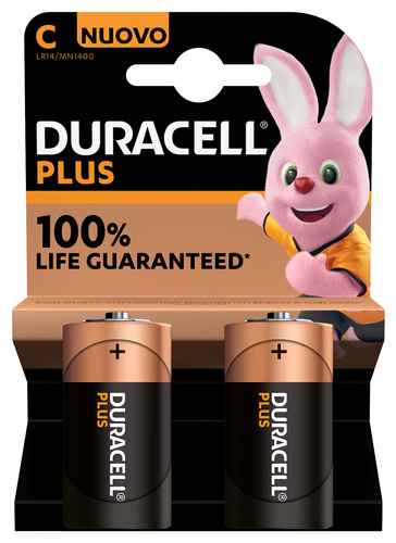 Duracell Plus 100 C Einwegbatterie Alkali