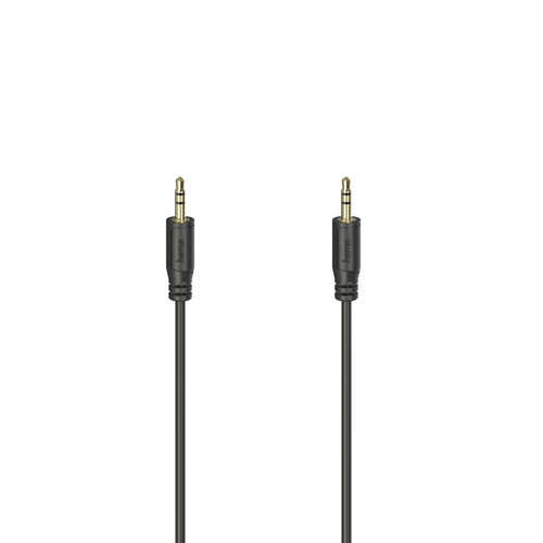 Hama Flexi-Slim Audio-Kabel 0,75 m 3.5mm Schwarz