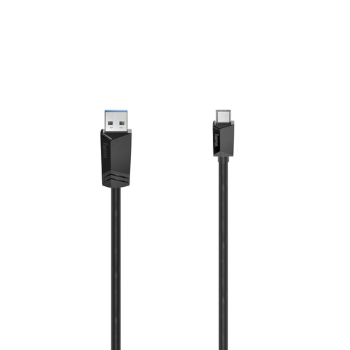 Hama 00200652 USB Kabel 1,5 m USB 3.2 Gen 1 (3.1 Gen 1) USB C USB A Schwarz