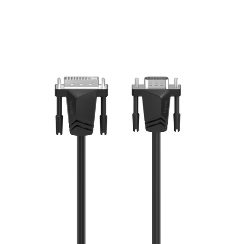 Hama 00200714 DVI-Kabel 1,5 m DVI-I Schwarz