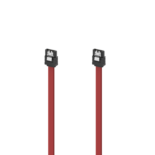 Hama 00200739 SATA-Kabel 0,45 m Rot