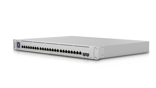 Ubiquiti Networks UniFi USW-ENTERPRISE-24-POE-EU Netzwerk-Switch Managed 2.5G Ethernet (100/1000/2500) Power over Ethernet (PoE) Wei&szlig;