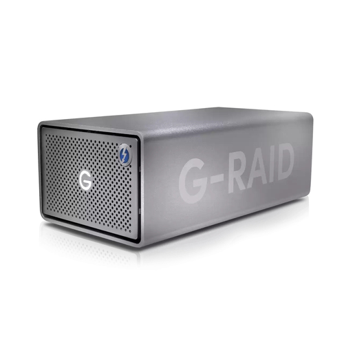 SanDisk G-RAID 2 Disk-Array 12 TB Desktop Edelstahl