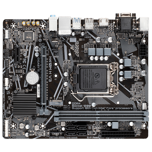 Gigabyte H410M H V3 Motherboard Intel H510 LGA 1200 micro ATX