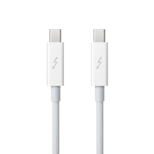 Apple Thunderbolt 2.0 m 2 m Weiß (Weiß)