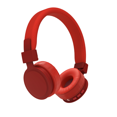 Hama Freedom Lit Kopfhörer Kabellos Kopfband Anrufe/Musik Bluetooth Rot