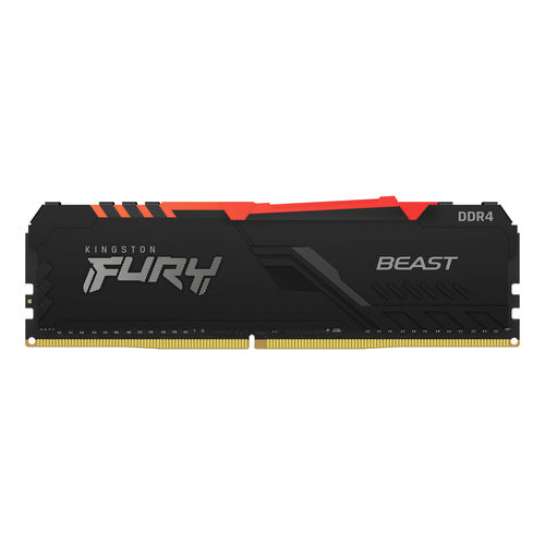 Kingston Technology FURY Beast RGB Speichermodul 16 GB 1 x 16 GB DDR4 2666 MHz