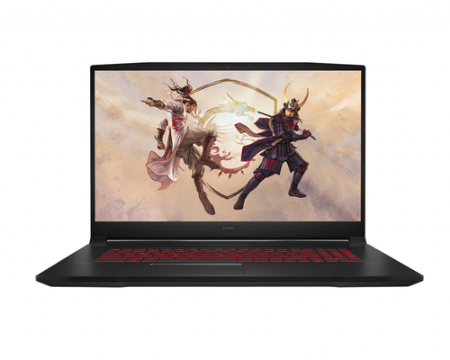 MSI Gaming GF76 11UE-036 Katana Notebook 43,9 cm (17.3 Zoll) Full HD Intel&reg; Core&trade; i7 Prozessoren der 11. Generation 16 GB DDR4-SDRAM 512 GB SSD NVIDIA GeForce RTX 3060 Wi-Fi 6 (802.11ax) FreeDOS Schwarz